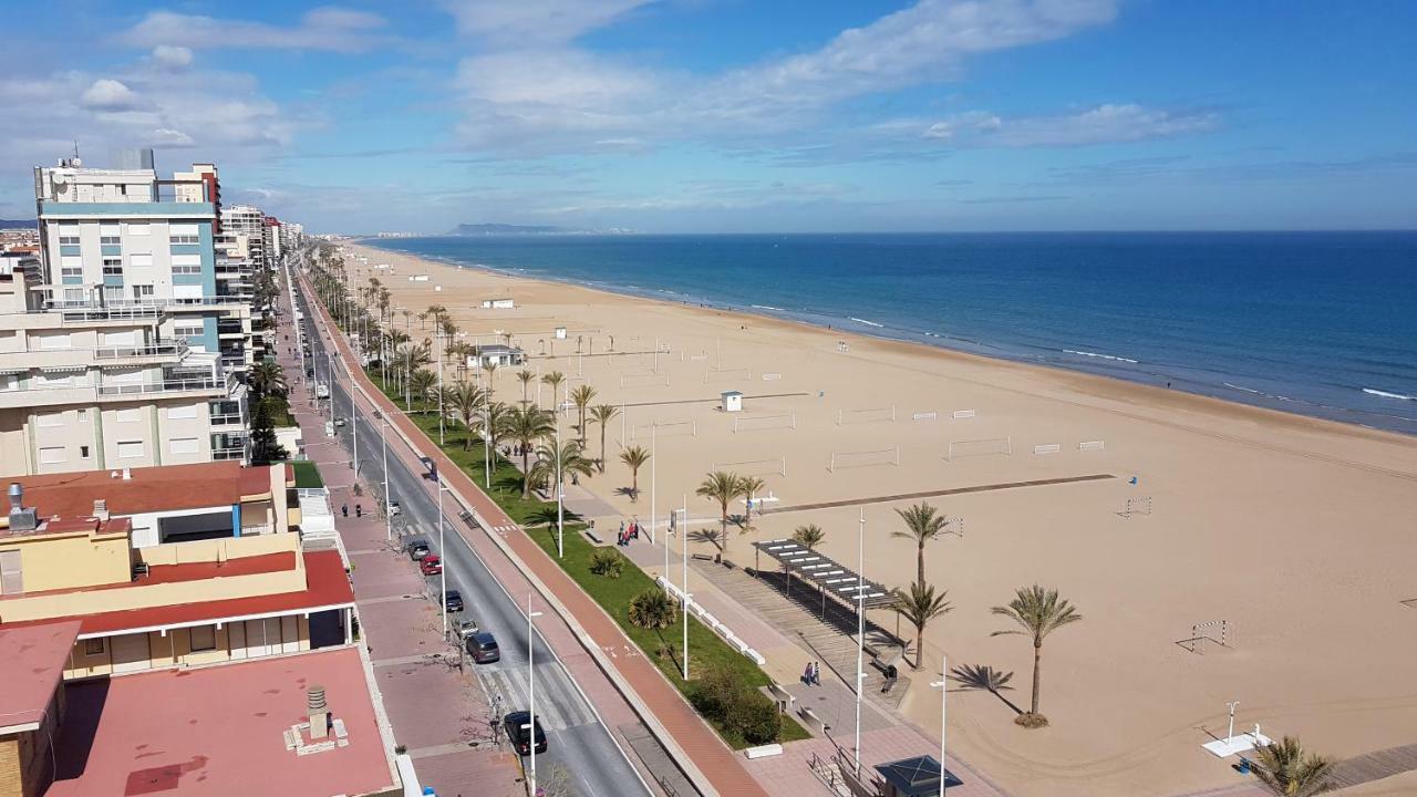 Preciosos Apartamentos Caracola En La Primera Linea De La Playa De Gandía Buitenkant foto